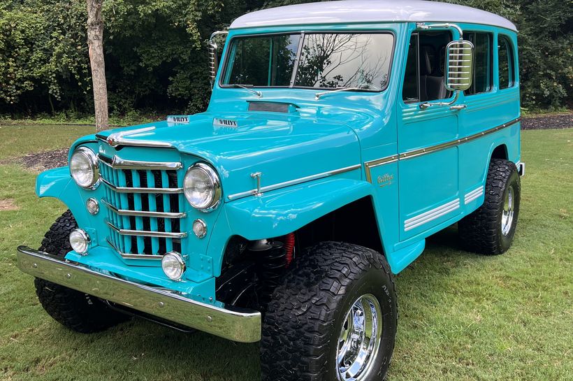 1956 Willys Utility Wagon Utility Station Wagon Woodstock GA Hemmings