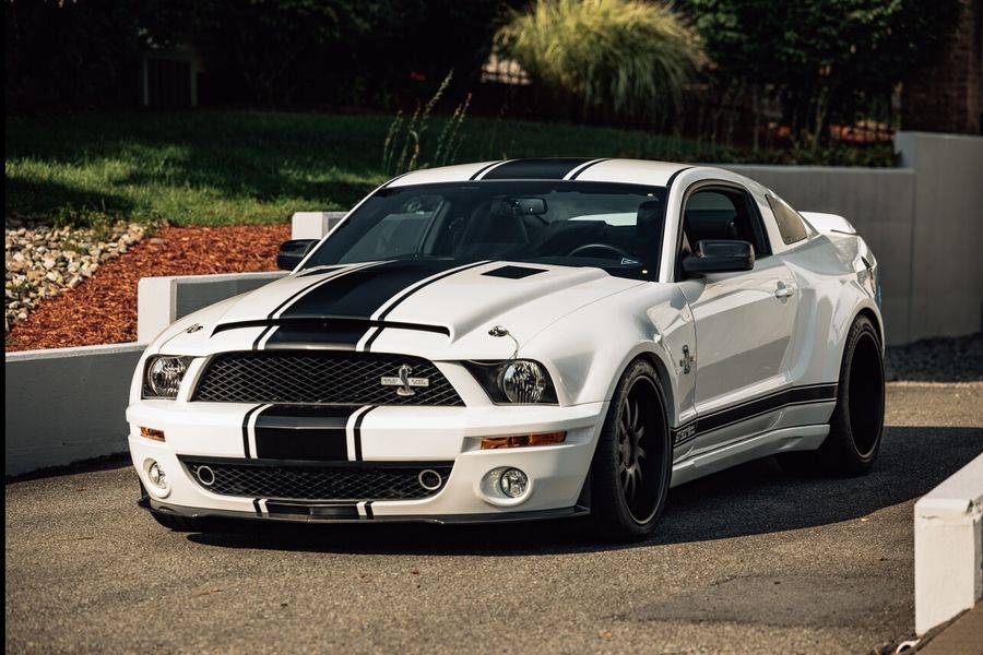 2007 mustang shelby gt500 black