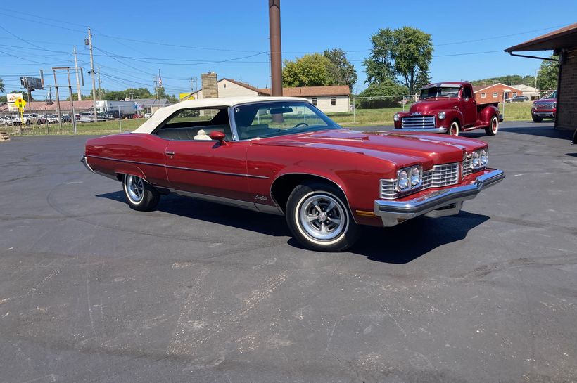 1973 Pontiac Grand Ville Convertible North Canton, Ohio Hemmings