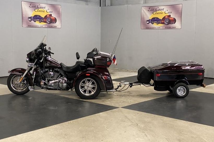 Harley davidson trike clearance trailers for sale