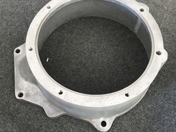 Adapter for a Cadillac Northstar V8 to Pantera ZF Transaxle