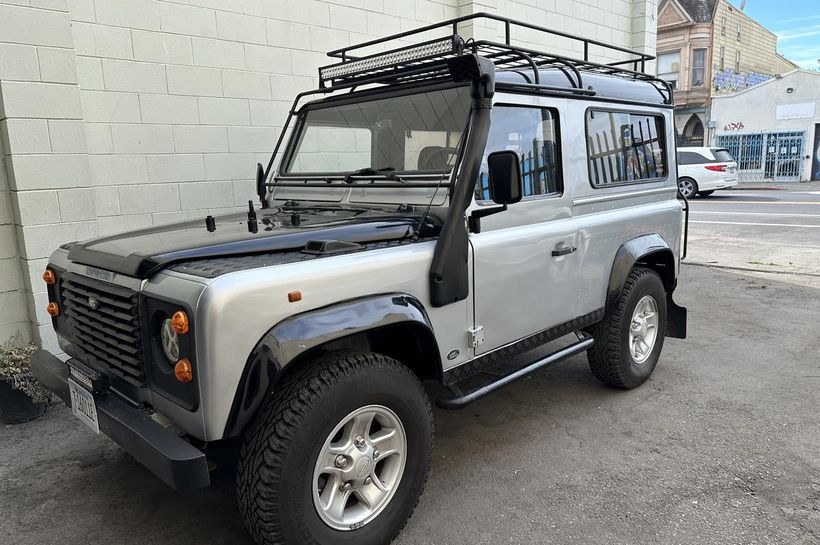 Land rover defender 90 best sale roof rack for sale