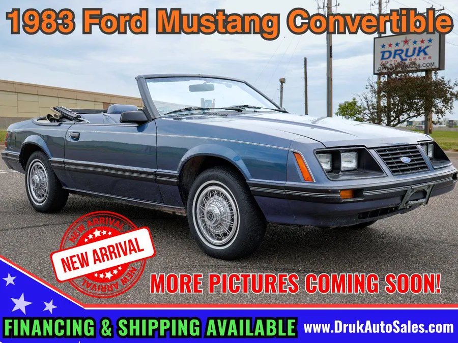 1983 Ford Mustang 2dr GLX Convertible Ramsey, Minnesota | Hemmings