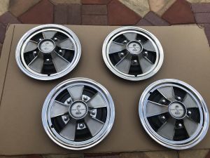 VINTAGE 1968 SHELBY GT350 GT500KR WHEELCOVERS