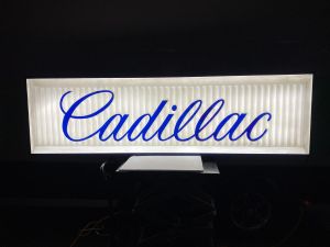 Cadillac Dealer Sign