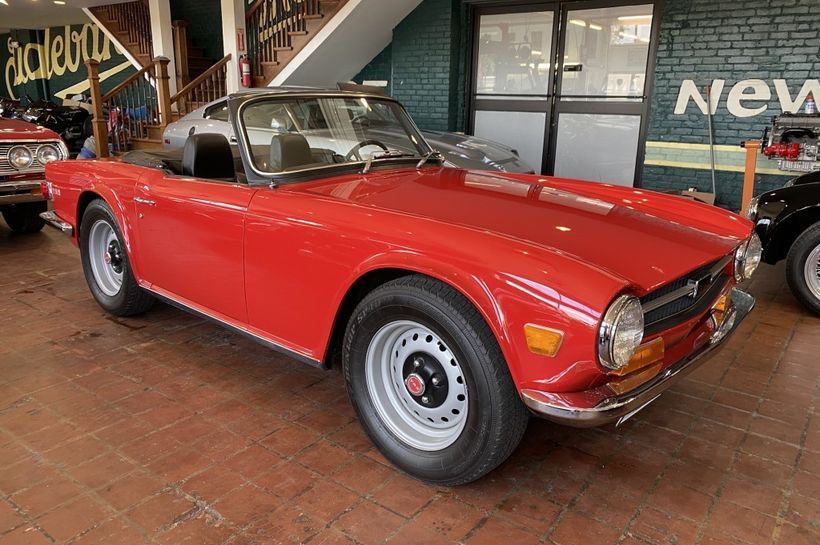 1971 Triumph Tr6 Convertible Bridgeport Connecticut Hemmings 1894