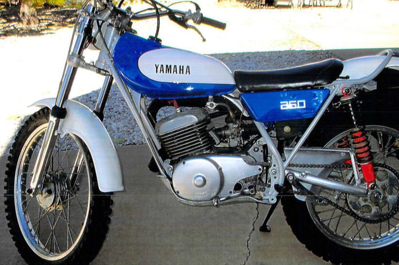 Flasque De Frein Arrière Pour Yamaha TY 250 516 (année 1976) - Pièce D'occasion En Bon état, Fonctionnelle - Réf. 4342532101