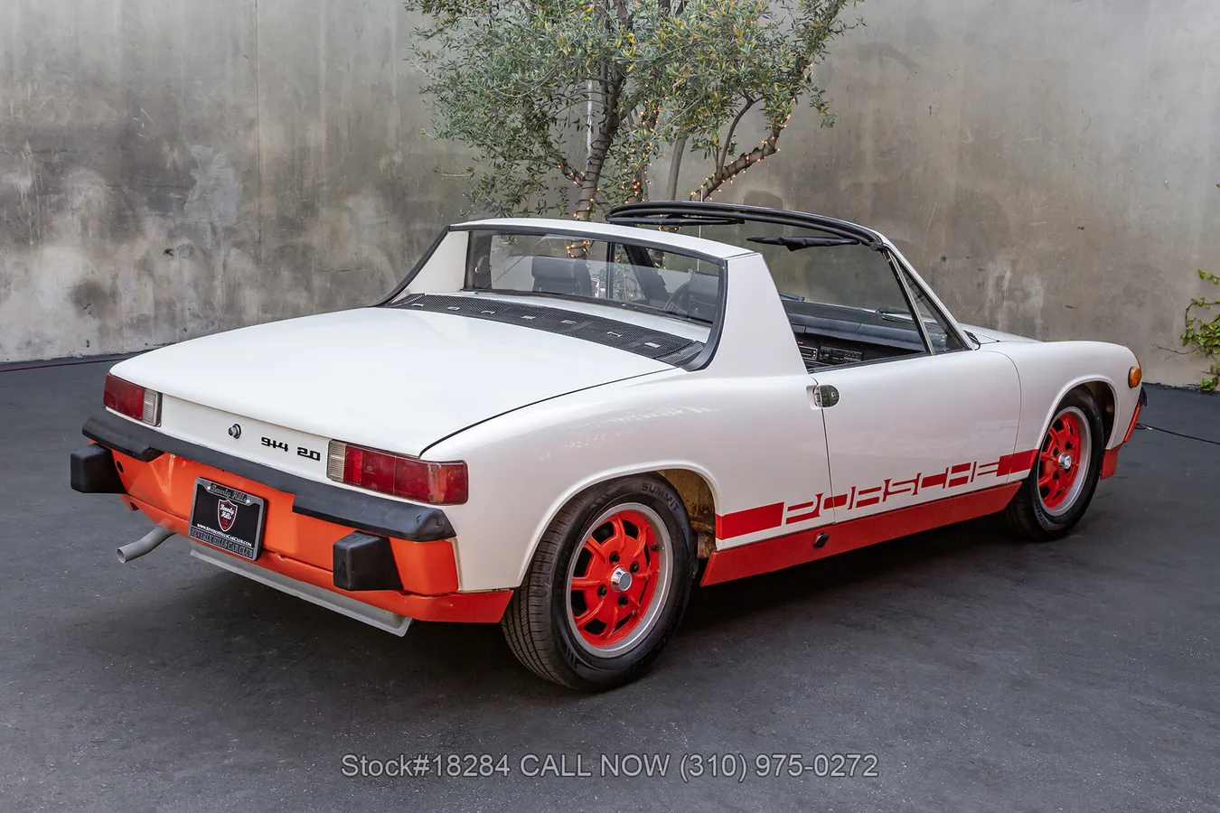 1974 Porsche 914 2.0 LE Can Am Creamsicle Roadster Beverly Hills