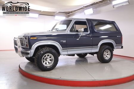 This is a 454bhp classic Ford Bronco in a very cool shade of pink