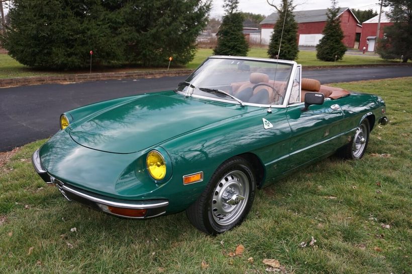 1977 Alfa Romeo Spider Veloce Convertible Monroe Twp New Jersey Hemmings 7594