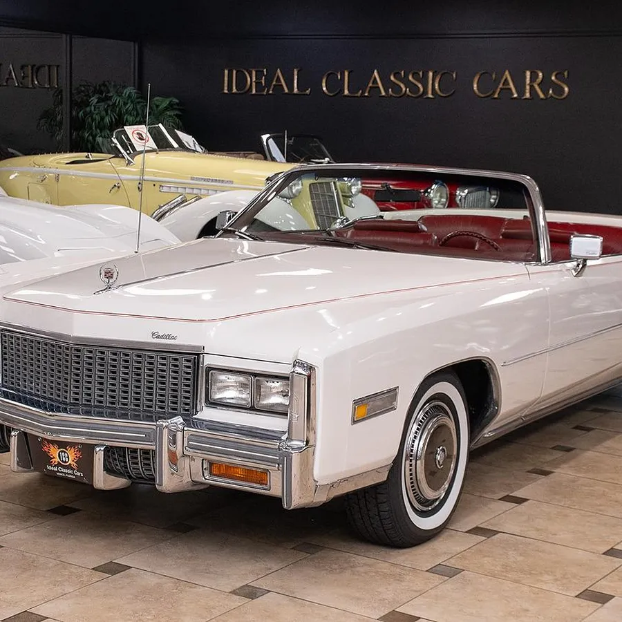 e・karaN　パールホワイトとカートリッジ2個付き　レトロ 1976 Cadillac Eldorado Convertible Venice, Florida - Hemmings