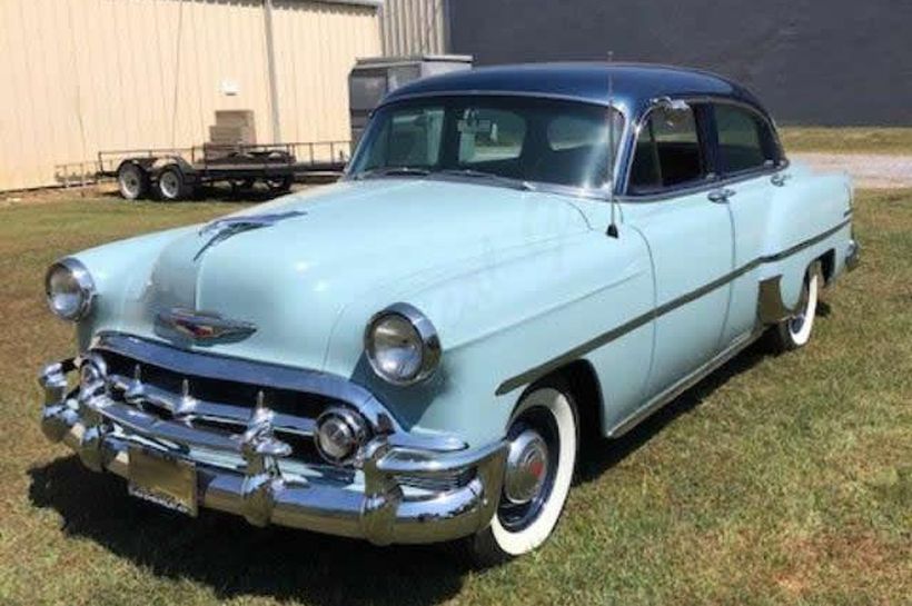 1953 Chevrolet 210 B53N149827 Blue Blue