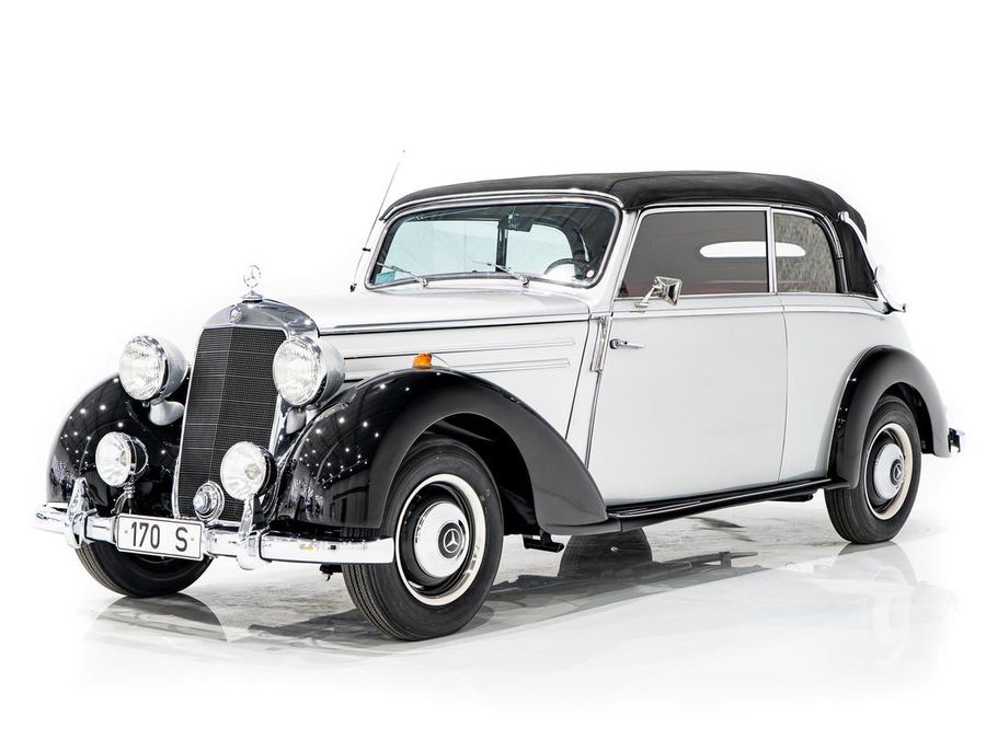 1950 Mercedes Benz 170s Cabriolet B Wonderfully Presented Old