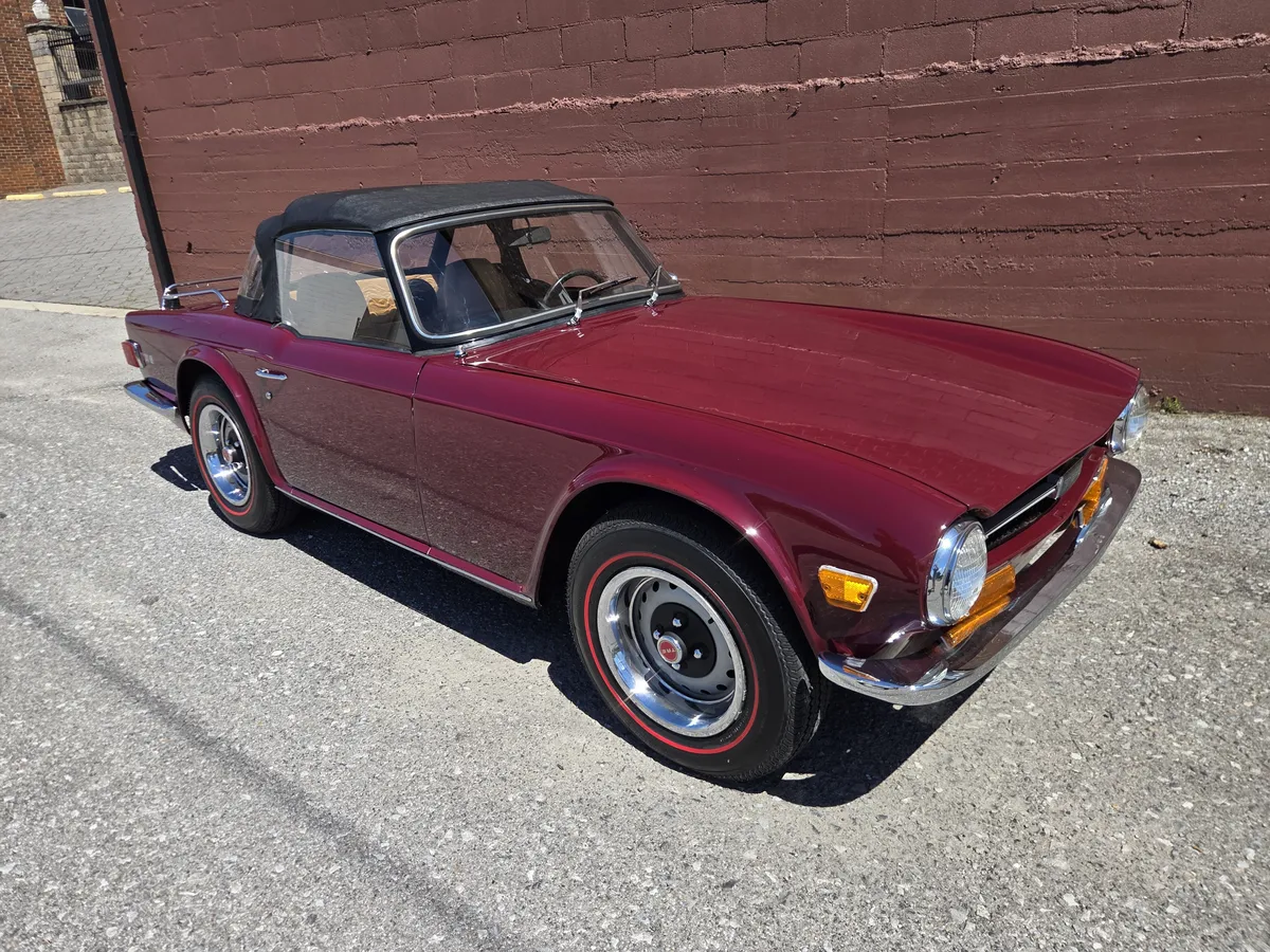 Sold - 1970 Triumph Tr6 Convertible Maryville, Tennessee | Hemmings