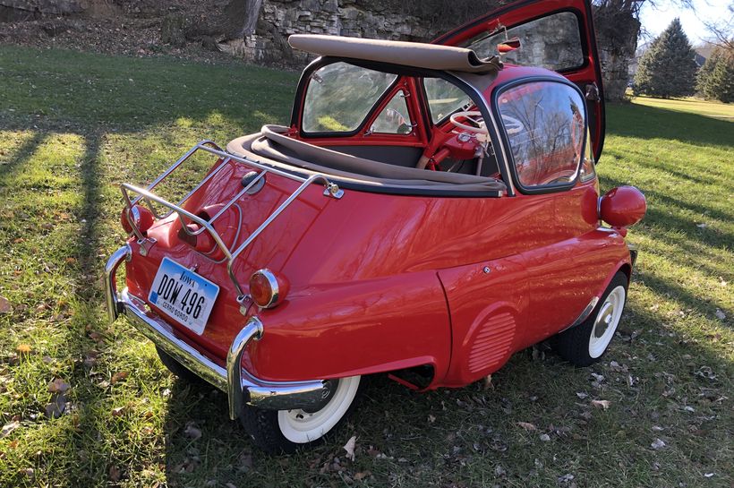 1957 Bmw Isetta Bubble Window Convertible Mason City, IA Hemmings