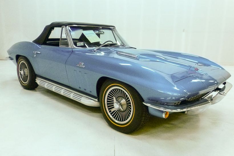 1966 Chevrolet Corvette 427 Blue Convertible Napoleon, Ohio Hemmings