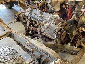 1956 Studebaker engine 289 and 4sp Trany