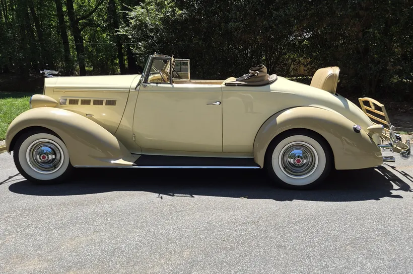 希少 60s Gosta Sigvard ラワーベース ミッドセンチュリー 1937 Packard 115c Convertible Woodstock, Georgia - Hemmings
