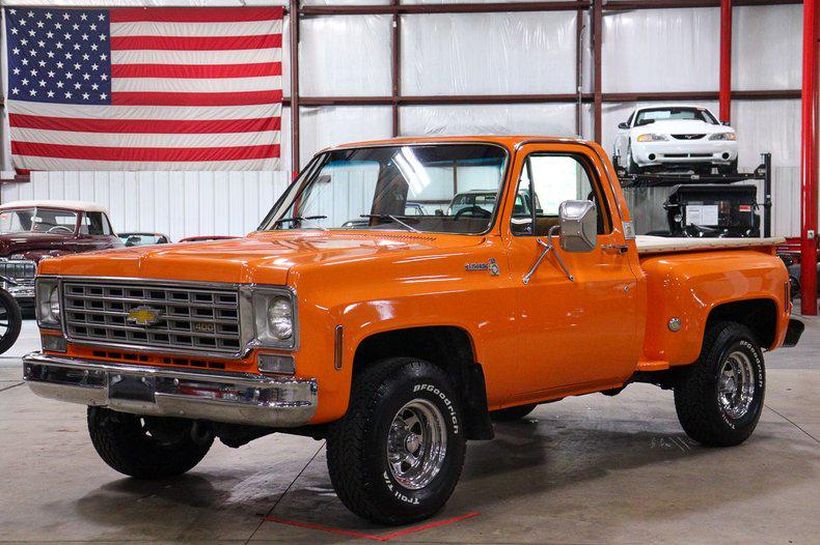 1976 Chevrolet K10 Scottsdale Stepside Grand Rapids, Michigan | Hemmings