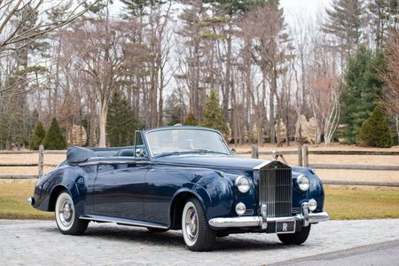 Rolls Royce Silver Cloud II 1961 Cabriolet Bleu, Solido 1/20, Collection, Sans Boîte