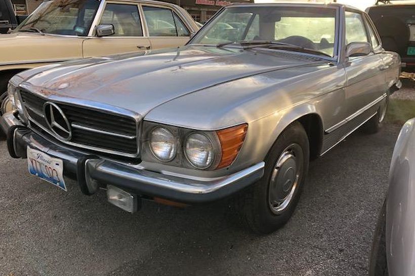 1973 Mercedes Benz 450sl 2 Door Roadster Two Tops Naperville, Illinois