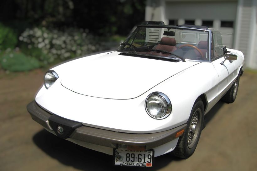 1985 Alfa Romeo Graduate Roadster Owls Head, Maine Hemmings