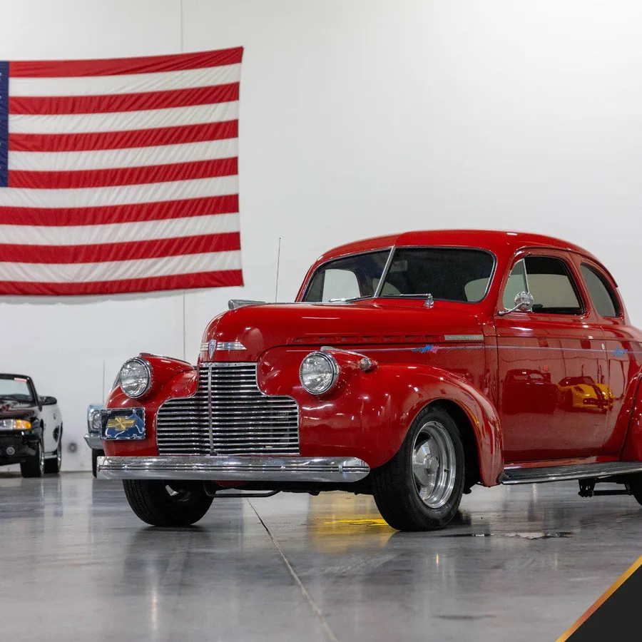 ビンテージ 40s 悪魔　デビル　 インダストリアル　ミッドセンチュリー　レトロ 1940 Chevrolet Master Deluxe Coupe Street Rod Plainfield, Indiana