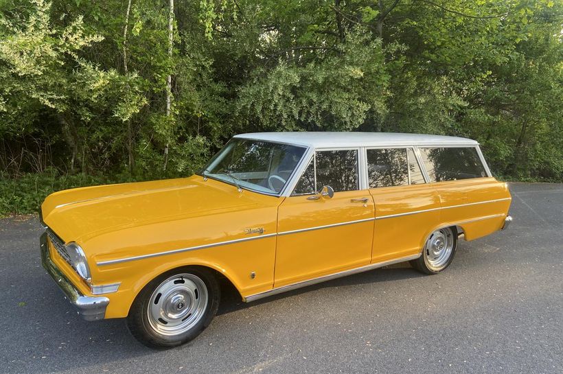 1964 Chevrolet Chevy Ii Nova Station Wagon Mild Restomod WIND GAP