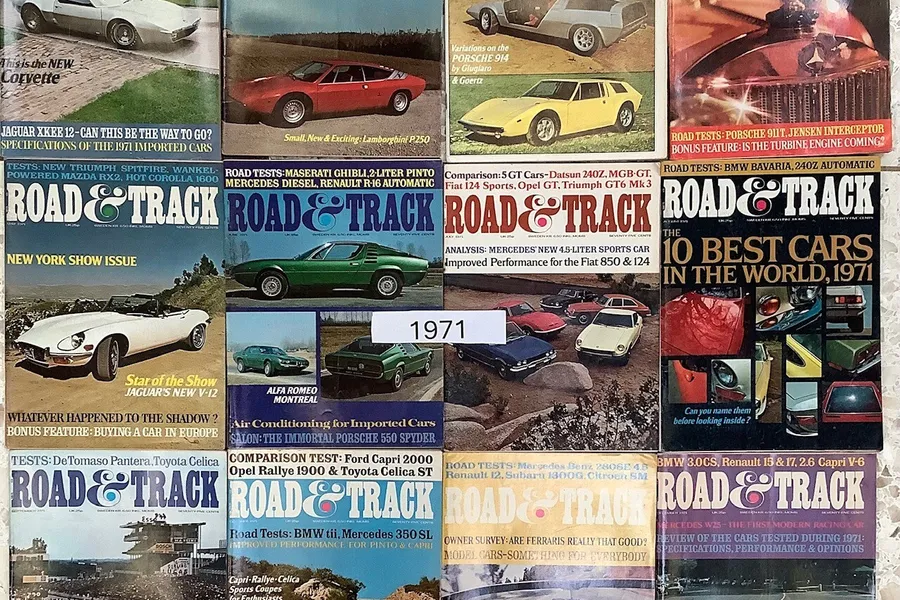 NEW PRICE DROP! 50 Year Collection Road & Track Magazines - Hemmings