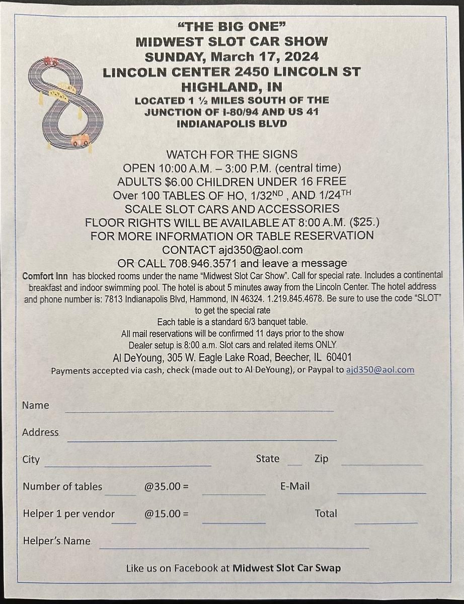 The Big One Midwest Slot Car Show Hemmings