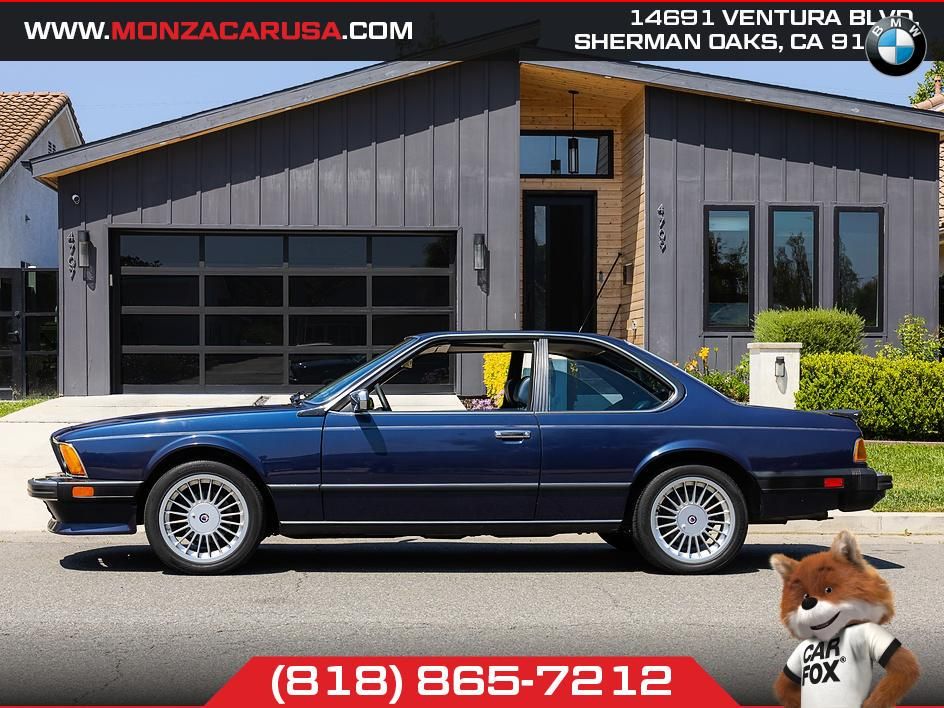 1987 BMW 6 Series