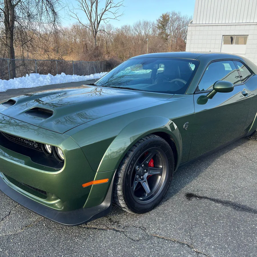 Dodge Challenger Hellcat Widebody F8 Green