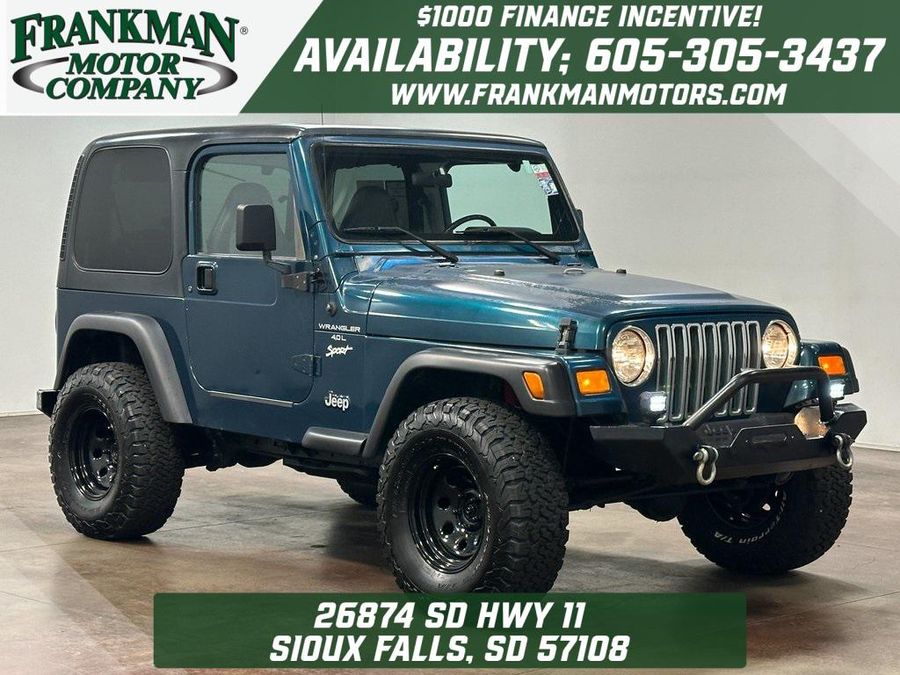 1997 Jeep Wrangler 2D Sport Utility Sioux Falls, South Dakota 