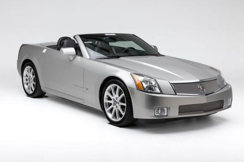 2007 Cadillac XLR-V 1G6YX3 Light Platinum Ebony