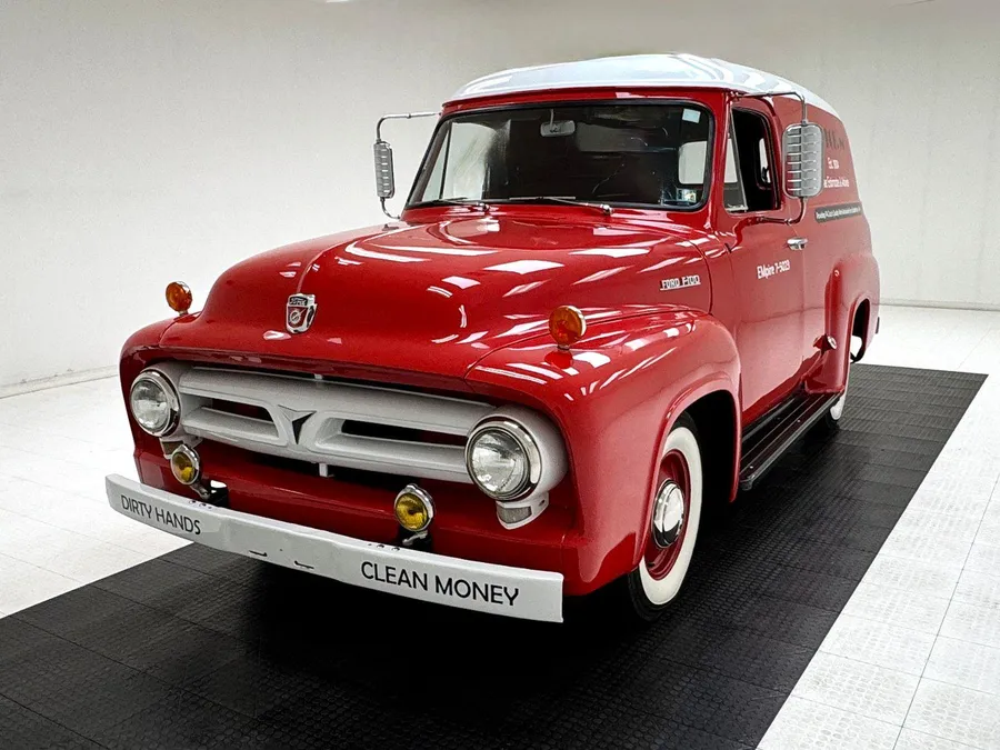 Kiddie Car 1953y FORD F-100 パンプキン　＃53 1953 Ford F 100 Panel Delivery Truck Morgantown, Pennsylvania