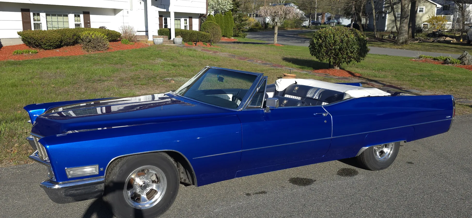 キャデラック　BLUEMOON 1968 Cadillac Coupe Deville Convertible Brockton, Massachusetts