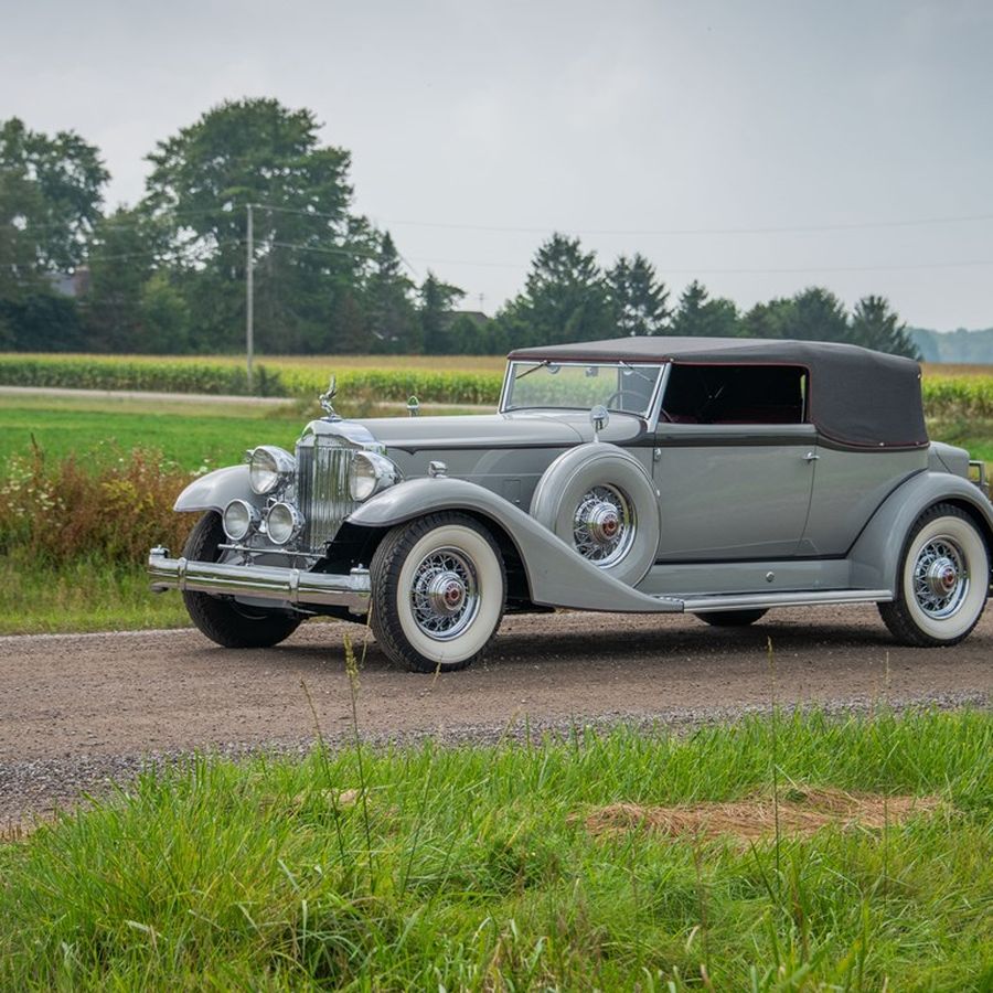 1933 Silver Packard