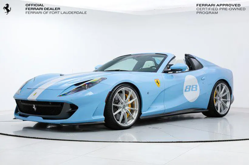 Ferrari 812 GTS レセプション配布カタログ 2023 Ferrari 812 Gts 2D Convertible Fort Lauderdale, Florida