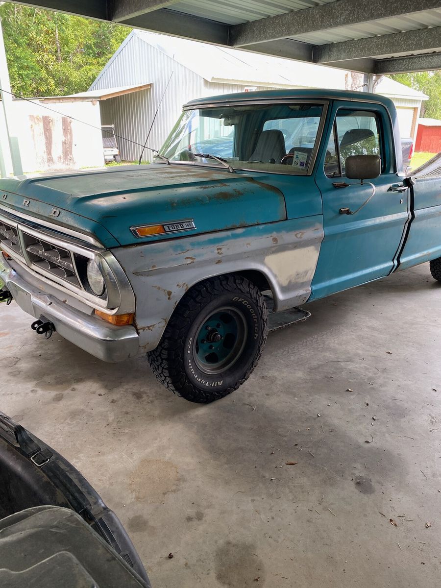 1972 Ford F100 Long Wheel Base 2wd 2591868 Hemmings 3718