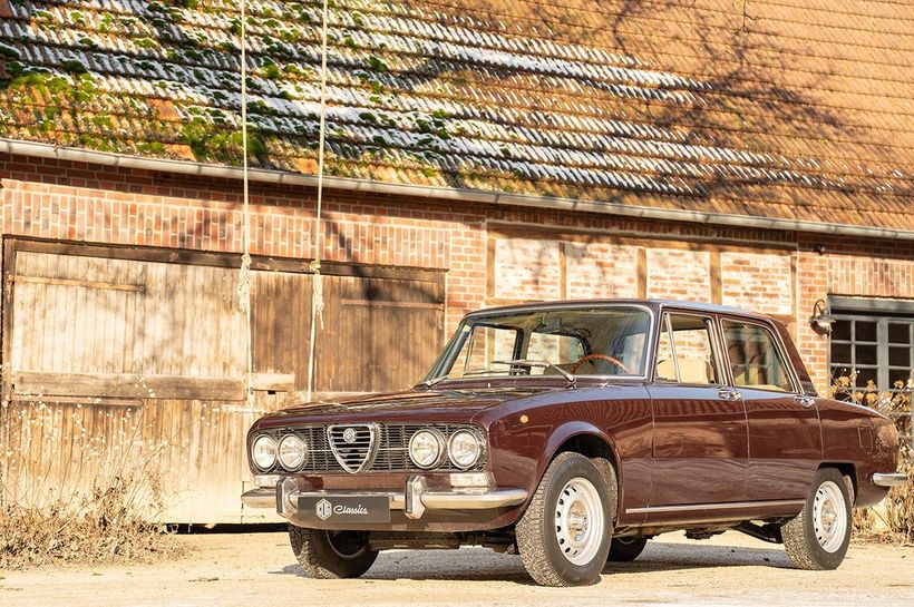 1973 Alfa Romeo Berlina 1st Hand, 1st Paint, Only 70.000 Km!
