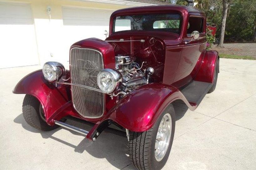 1932 Ford Custom Chopped 3-Window Coupe Sarasota, Florida - Hemmings