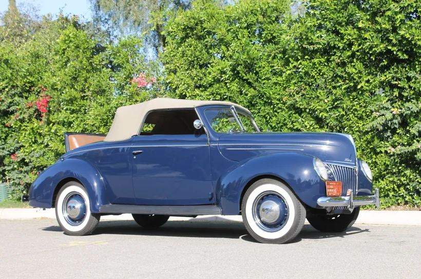1939 Ford Deluxe Convertible Coupe With Rumbleseat Fullerton