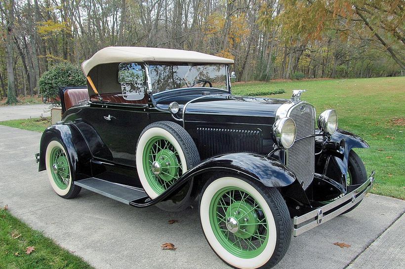 1930 Ford Model A Deluxe Roadster Convertible With Rumble Seat ...