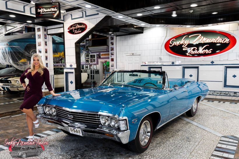 1967 Chevrolet Impala 168677S196210 Marina Blue Blue