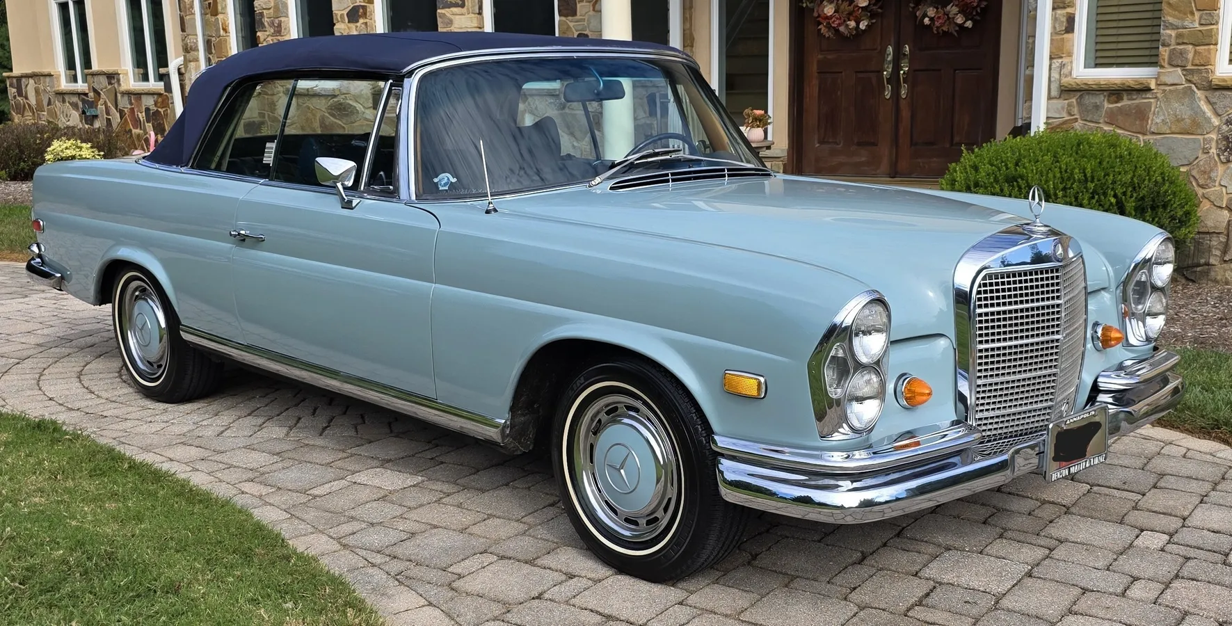 1969 Mercedes Benz 280se Convertible Survivor Low Mileage