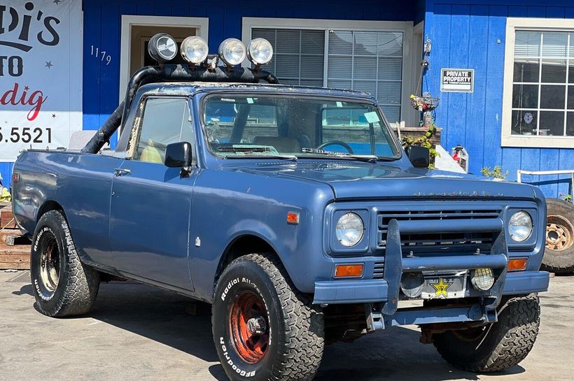 1976 International Scout Pickup Truck Monterey, California Hemmings