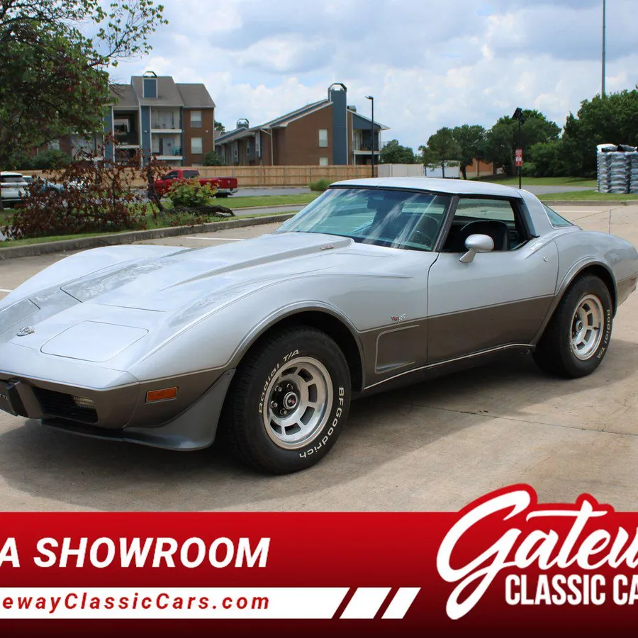 1978 Chevrolet Corvette Silver Anniversary L82 Tulsa, Oklahoma