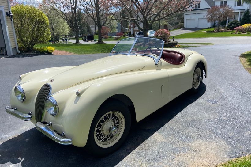 1954 Jaguar Xk120 OTS Natick, Massachusetts Hemmings
