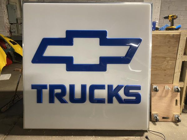 Chevrolet Trucks sign