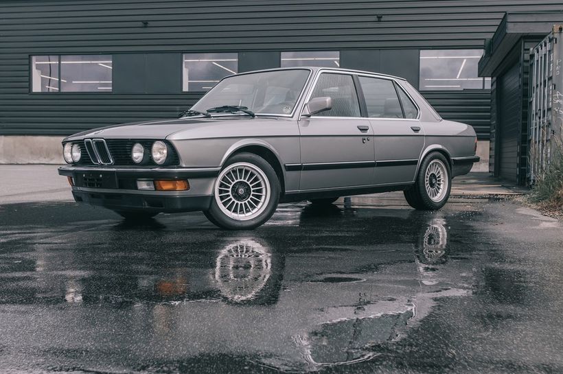 The BMW M5 E28 from 1985